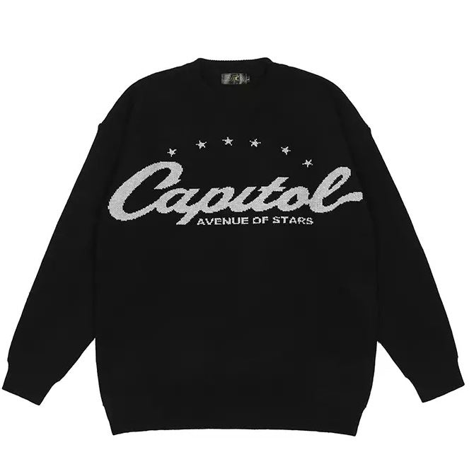 Stars Avenue Sweatshirt Kawaii Side