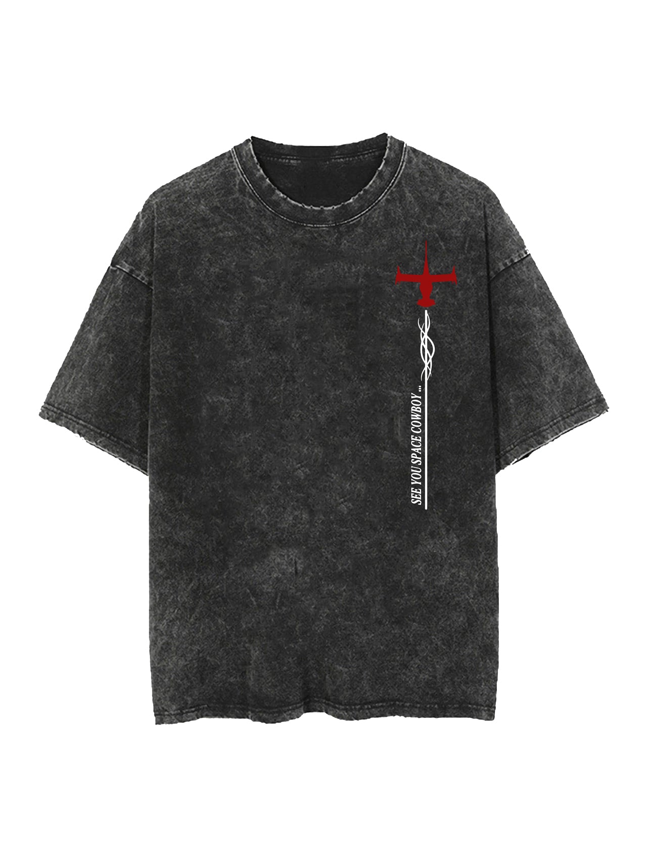 2-SIDED COWBOY BEPOP VINTAGE OVERSIZE TEE Kawaii Side