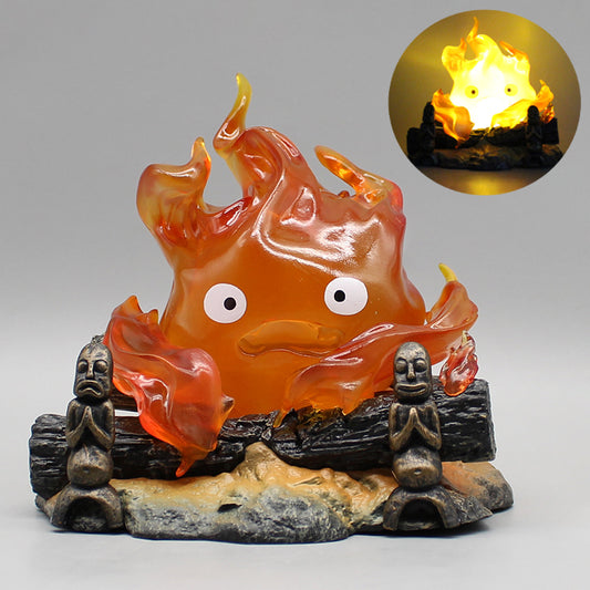 Calcifer Kawaii Lamp Kawaii Side