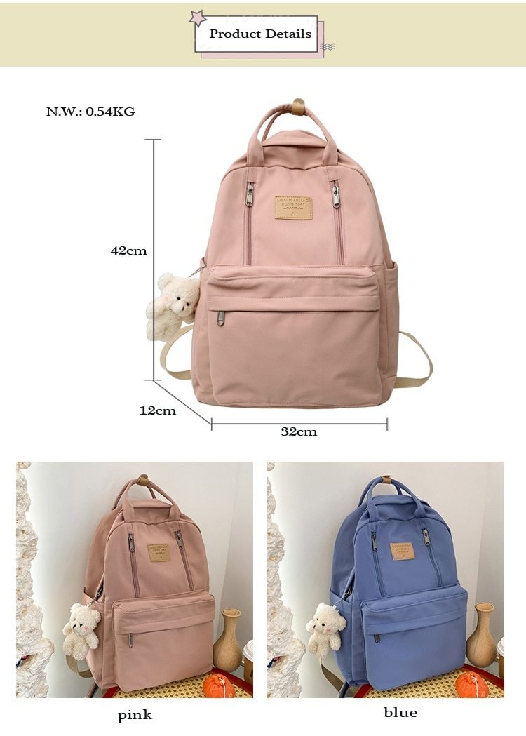 K-POP Korean Style School Backpack Kawaii Side