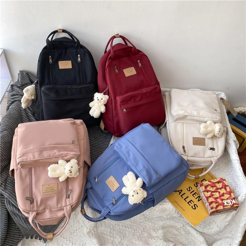 K-POP Korean Style School Backpack Kawaii Side