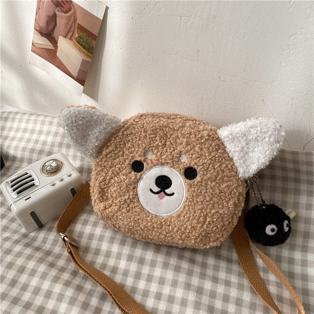 Kawaii Animal Plushie Bag Kawaii Side