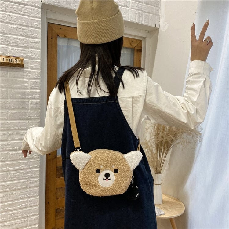 Kawaii Animal Plushie Bag Kawaii Side