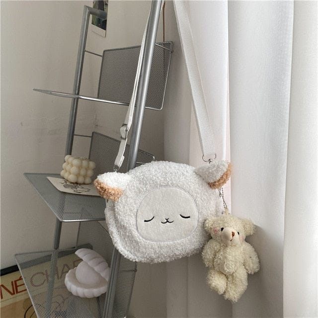 Kawaii Animal Plushie Bag Kawaii Side