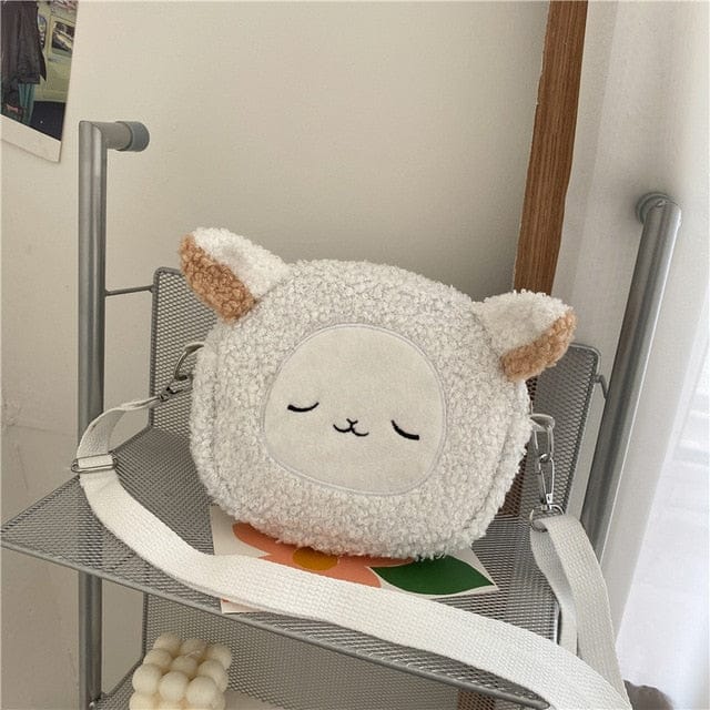 Kawaii Animal Plushie Bag Kawaii Side