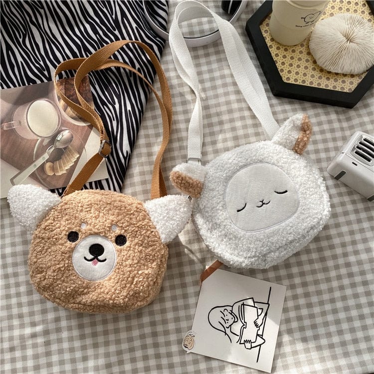Kawaii Animal Plushie Bag Kawaii Side