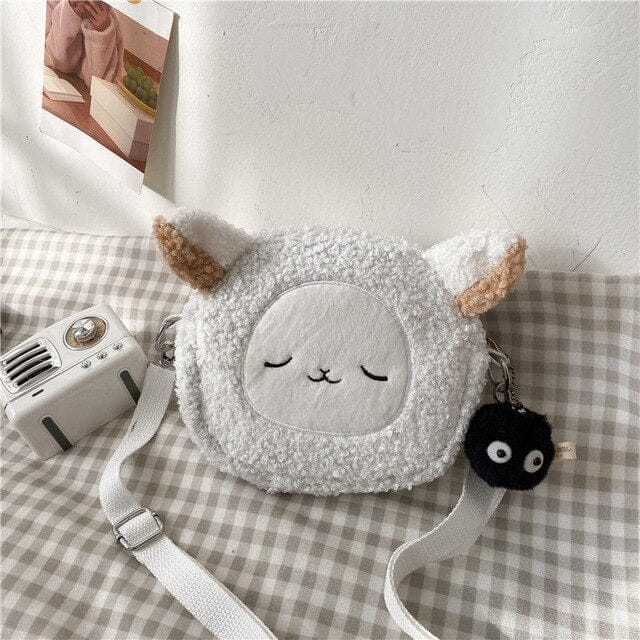 Kawaii Animal Plushie Bag Kawaii Side
