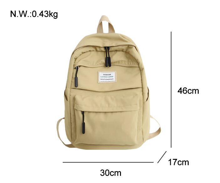 Korean Style Waterproof Backpack Kawaii Side