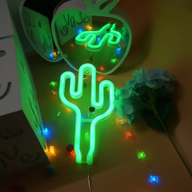 LED Neon Sign Lights Kawaii Side