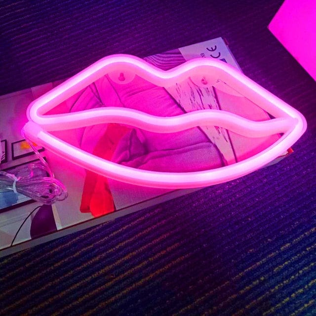 LED Neon Sign Lights Kawaii Side