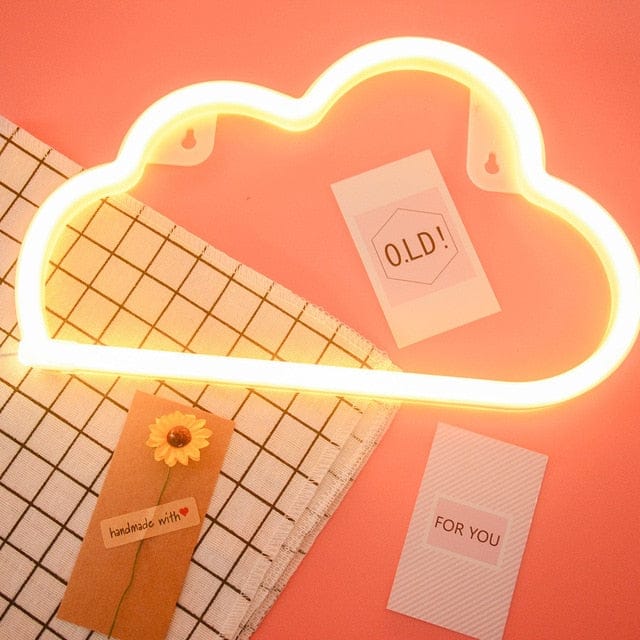 LED Neon Sign Lights Kawaii Side