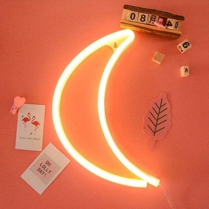 LED Neon Sign Lights Kawaii Side