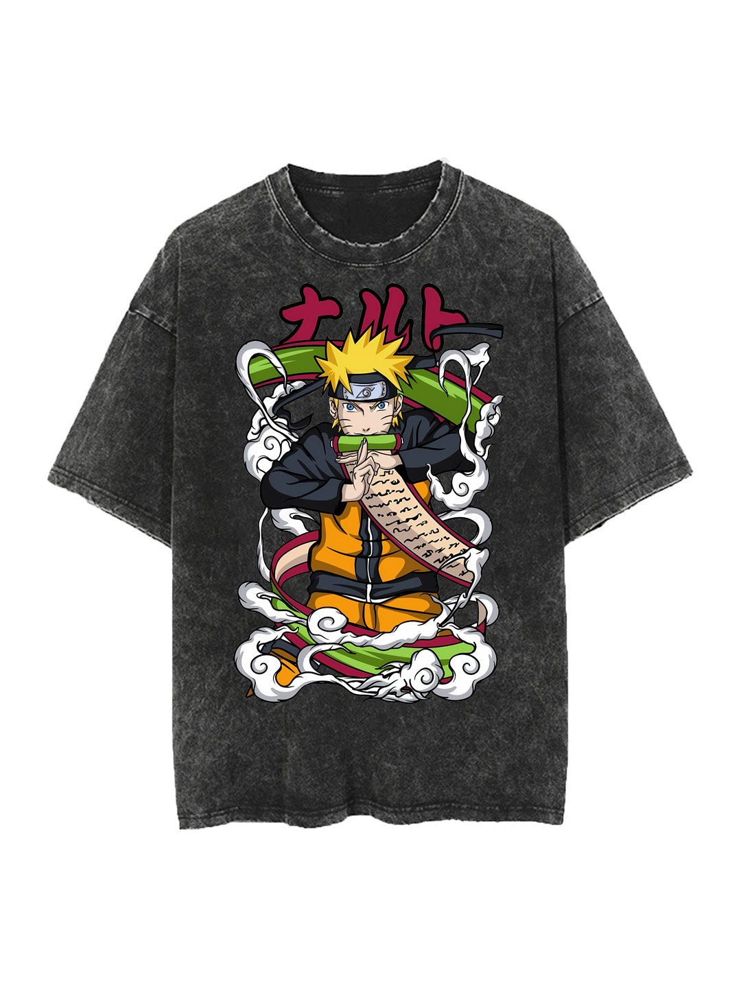 NARUTO VINTAGE OVERSIZE TEE Kawaii Side