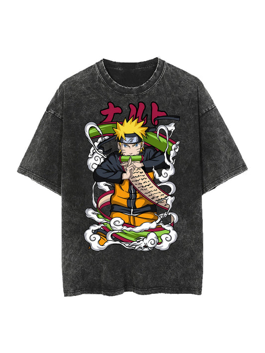 NARUTO VINTAGE OVERSIZE TEE Kawaii Side