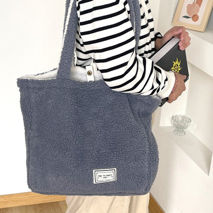 Cute Reversible Tote Bags Kawaii Side