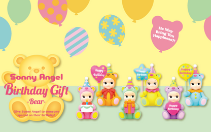 Sonny Angel Birthday Gift Bear Series Blind Box