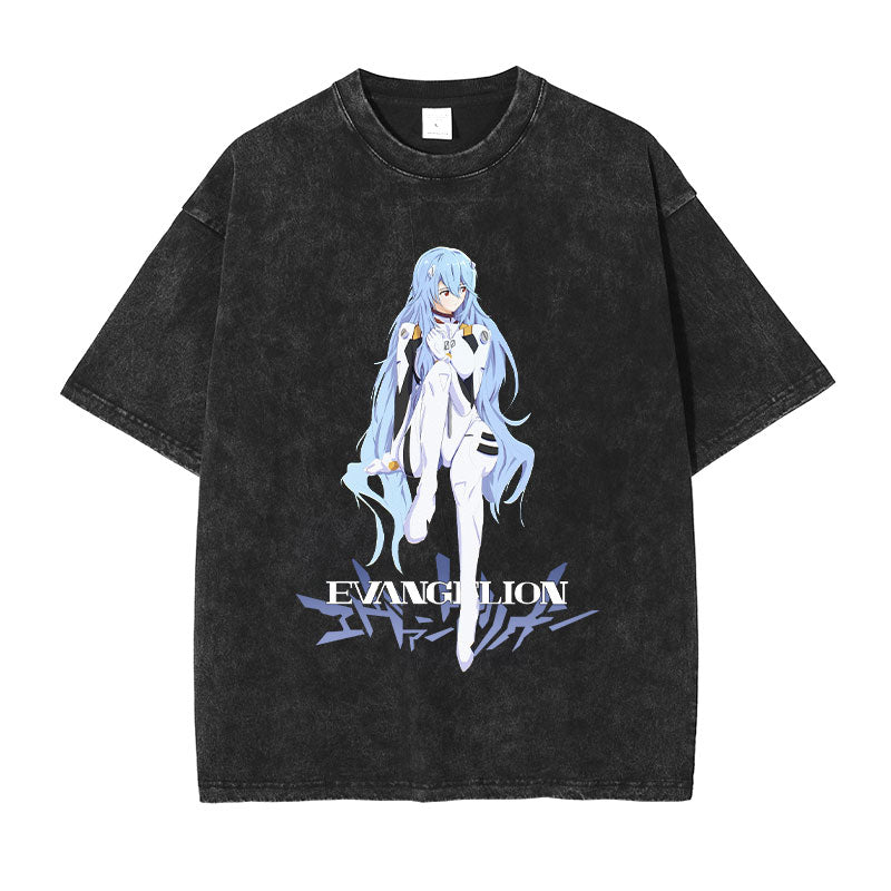 Ayanami T-Shirt Kawaii Side