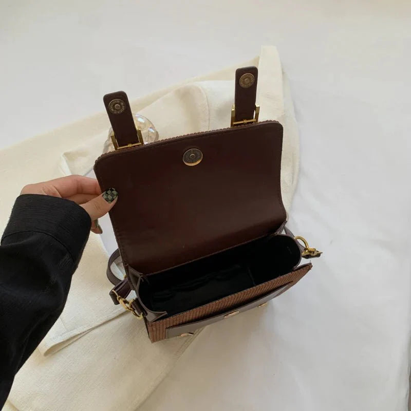 Small Vintage Corduroy Bag Kawaii Side