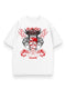 S / White