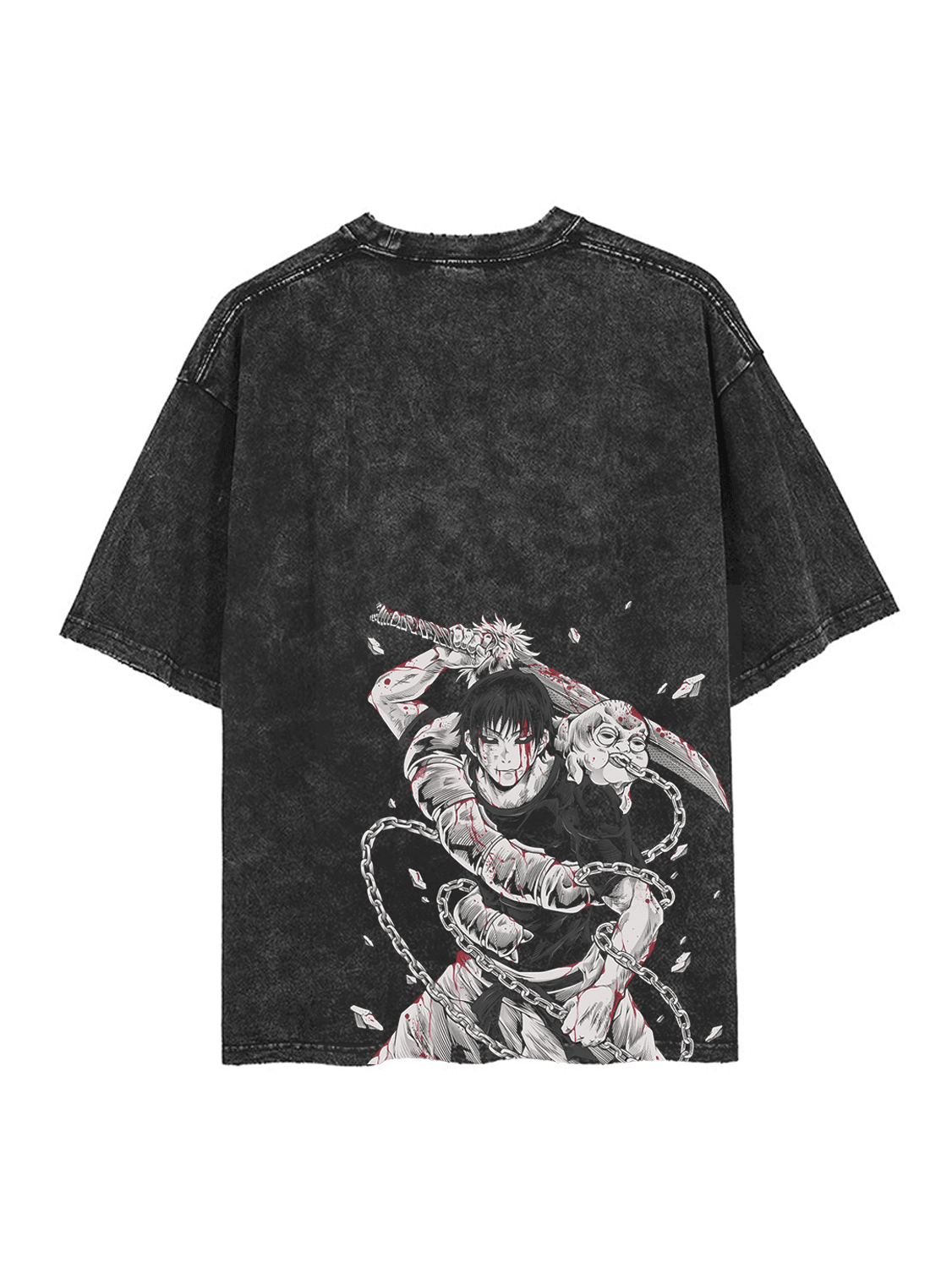 Divine Border Toji 2-Sided Vintage Tee Kawaii Side