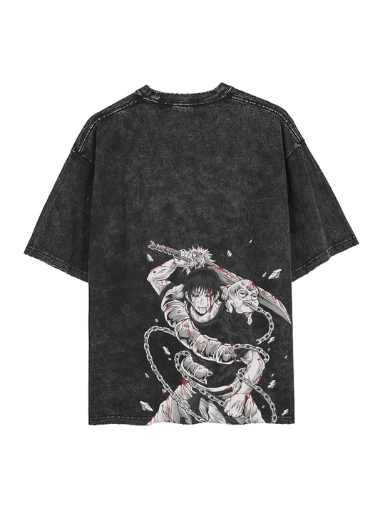 Divine Border Toji 2-Sided Vintage Tee Kawaii Side
