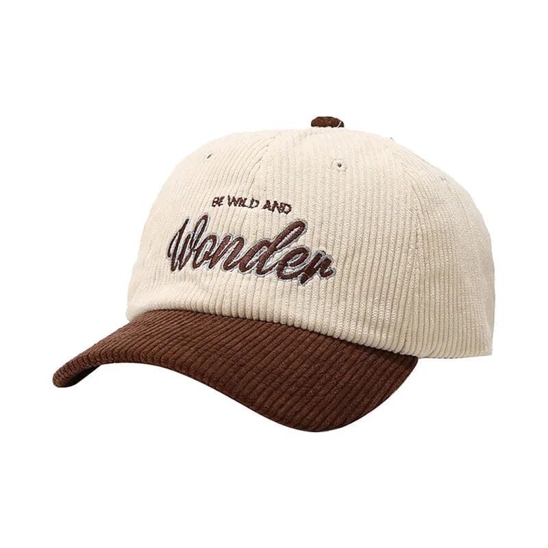 Vintage Letter Embroidered Corduroy Baseball Cap Candy Color Warm Winter Hats For Men Women Fresh Hip Hop Face Caps Bone Gorras GatoGeek HT9249BR Poland 