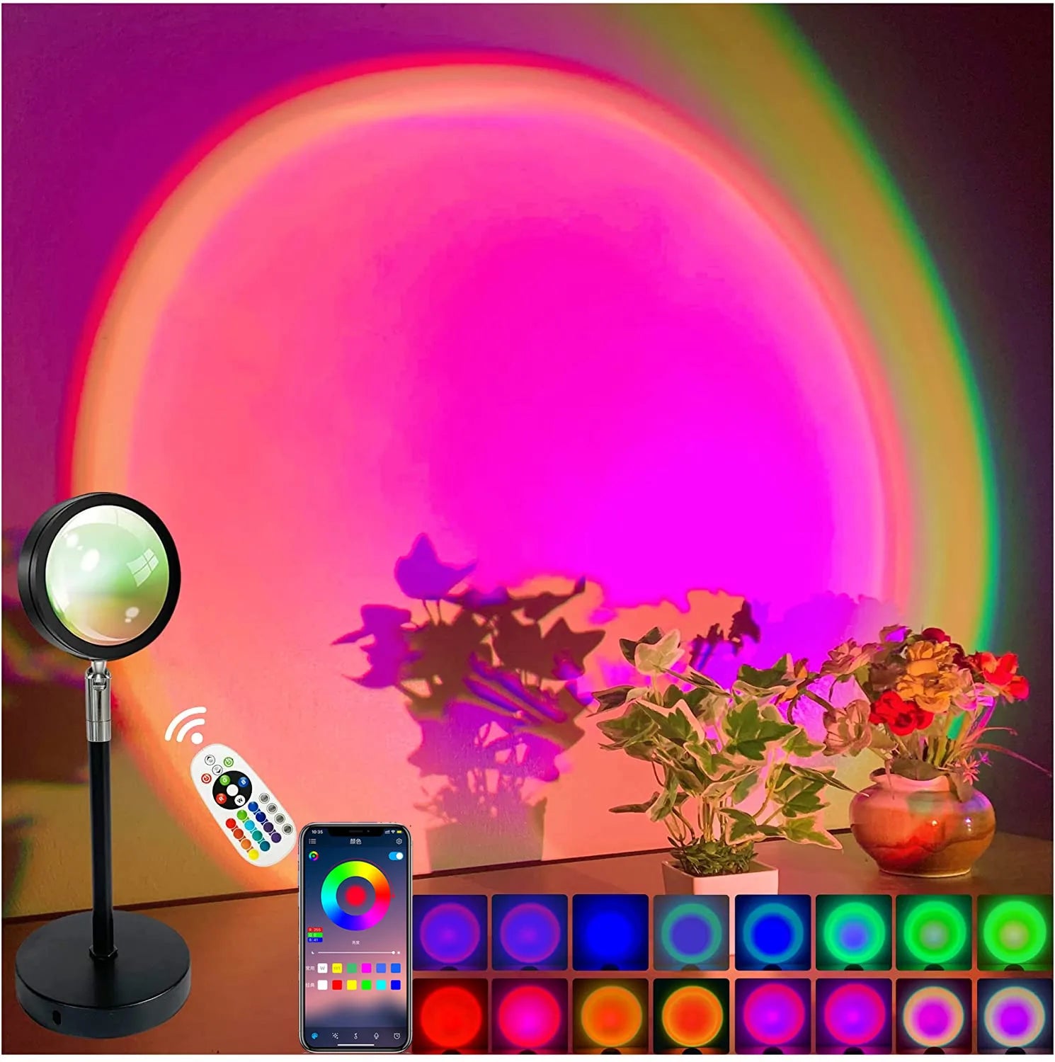 Sunset Rainbow Light Boho You
